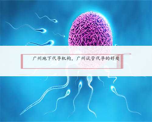 广州地下代孕机构，广州试管代孕的好处