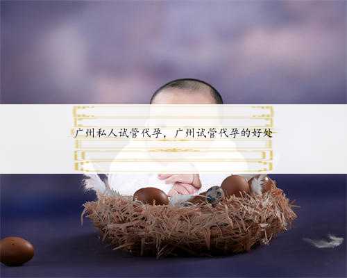广州私人试管代孕，广州试管代孕的好处