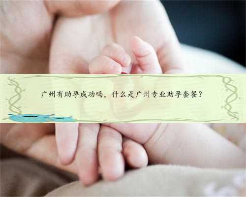 广州有助孕成功吗，什么是广州专业助孕套餐？